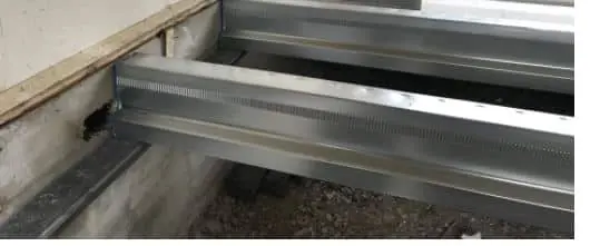 Stalen ligger150/500cm, opl. per 10cm