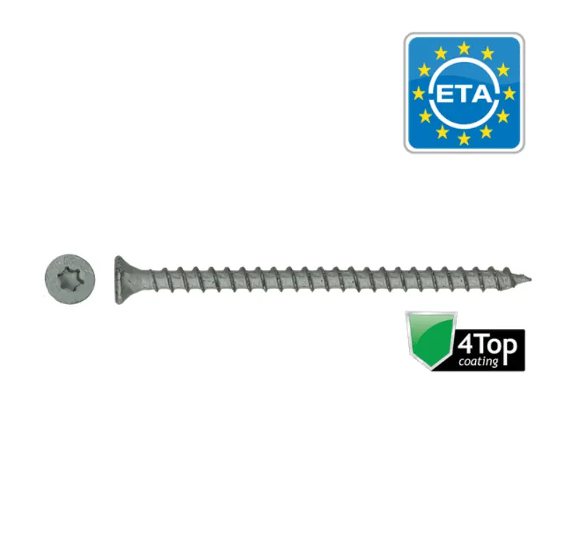 Universele houtschroef HAPAX VZK-T 5,00×50 4Top