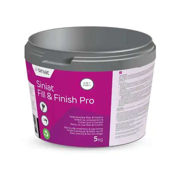 Siniat Fill & Finish Pro voegenvuller, emmer á 5kg