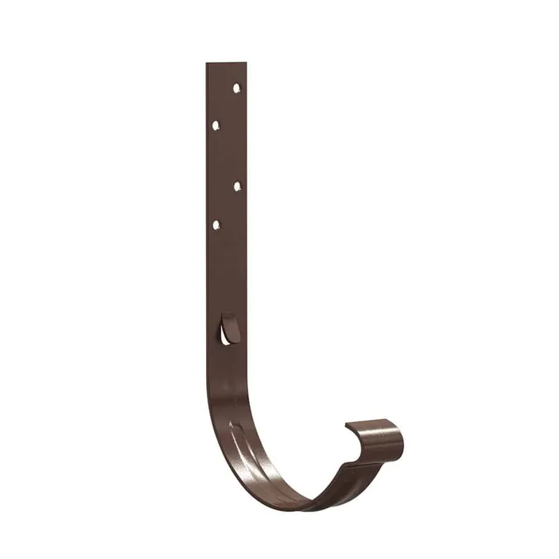 BILKA MAT Goothaak 160mm | 125mm | RAL 8019 Grijsbruin | Tweezijdig mat gecoat