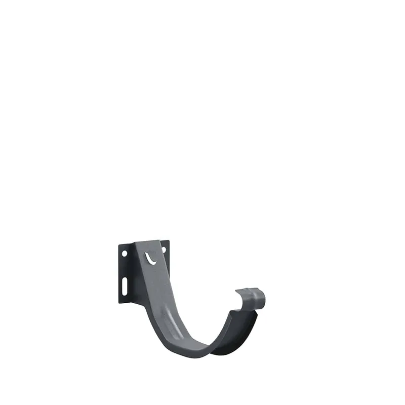 BILKA MAT Goothaak verstelbaar | 125mm | RAL 7024 Grafietgrijs | Tweezijdig mat gecoat