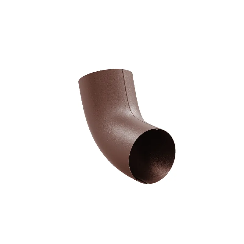 BILKA MAT Bocht 60gr | 90mm | RAL 8017 Chocoladebruin | Tweezijdig mat gecoat