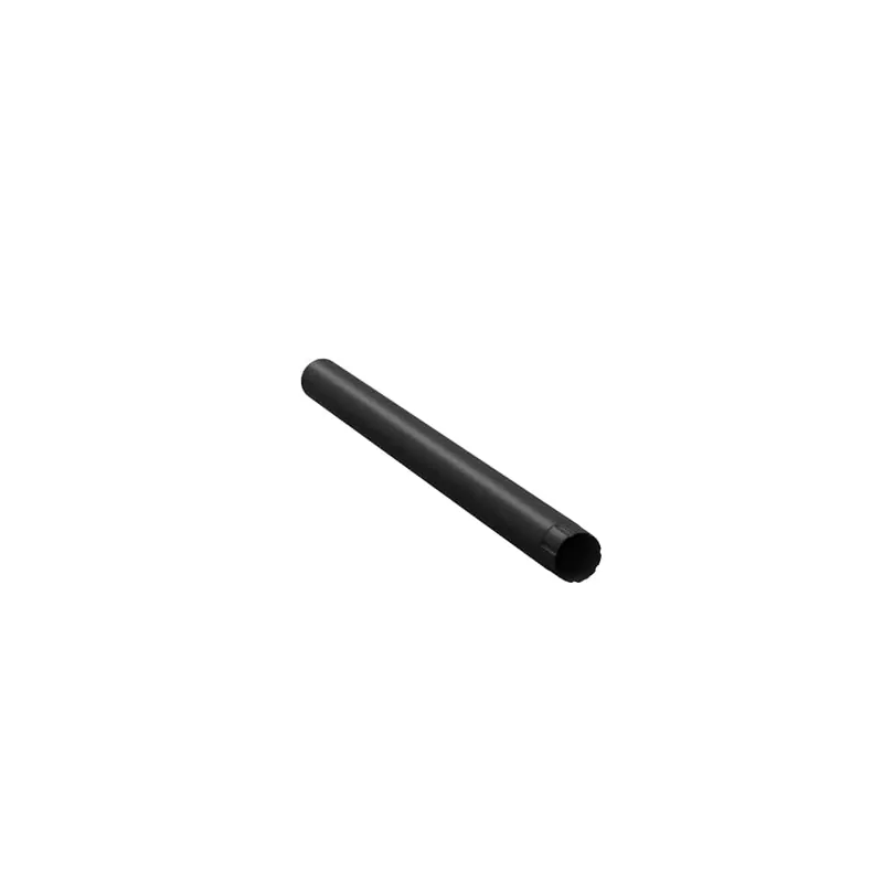 BILKA MAT Verlengstuk regenpijp | 100mm | 1 m | RAL 9005 Matzwart | Tweezijdig mat gecoat