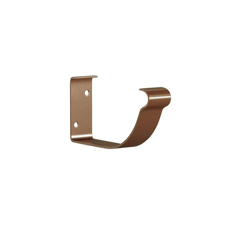 BILKA GLOSSY Goothaak combi | 125mm | RAL 8003 Kleibruin | Tweezijdig glossy gecoat