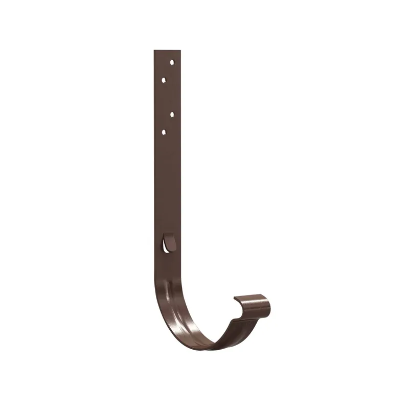 BILKA GLOSSY Goothaak 210mm | 125mm | RAL 8017 Chocoladebruin | Tweezijdig glossy gecoat