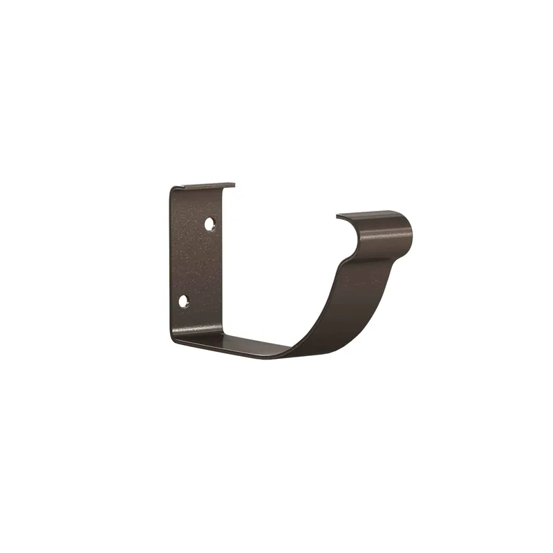 BILKA GLOSSY Goothaak combi | 125mm | RAL 8019 Grijsbruin | Tweezijdig glossy gecoat