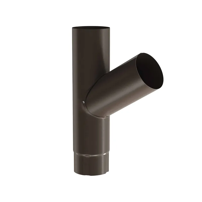 BILKA GLOSSY Aftakking | 90mm | RAL 8019 Grijsbruin | Tweezijdig glossy gecoat