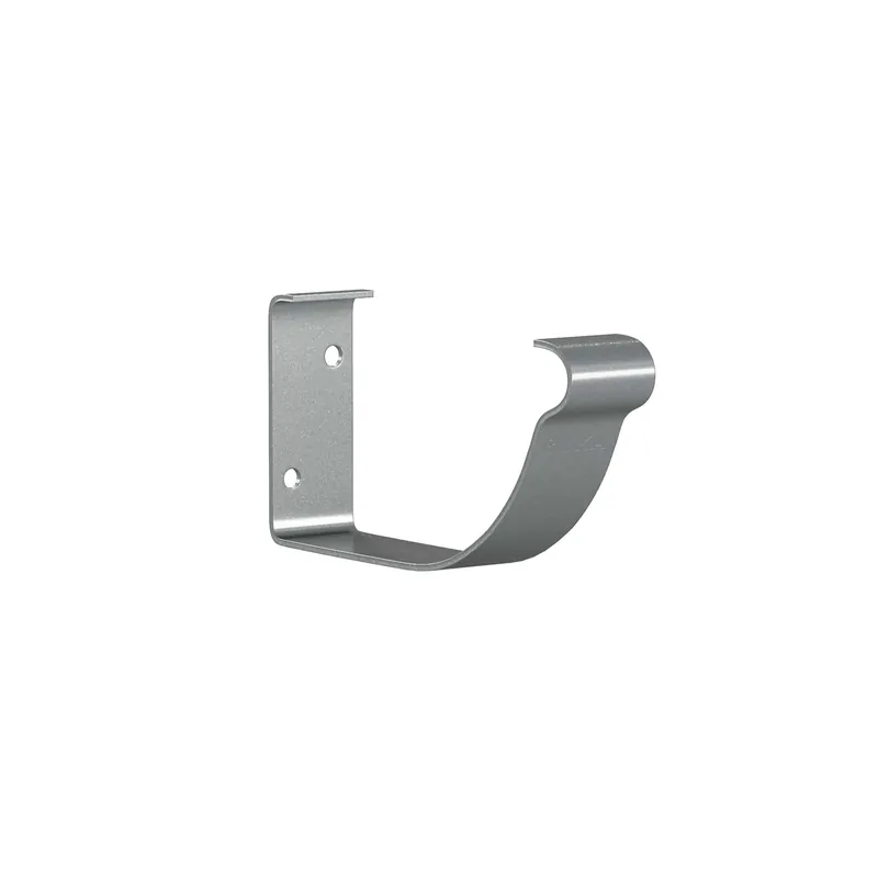 BILKA GLOSSY Goothaak combi | 150mm | RAL 9006 Zilverkleur | Tweezijdig glossy gecoat