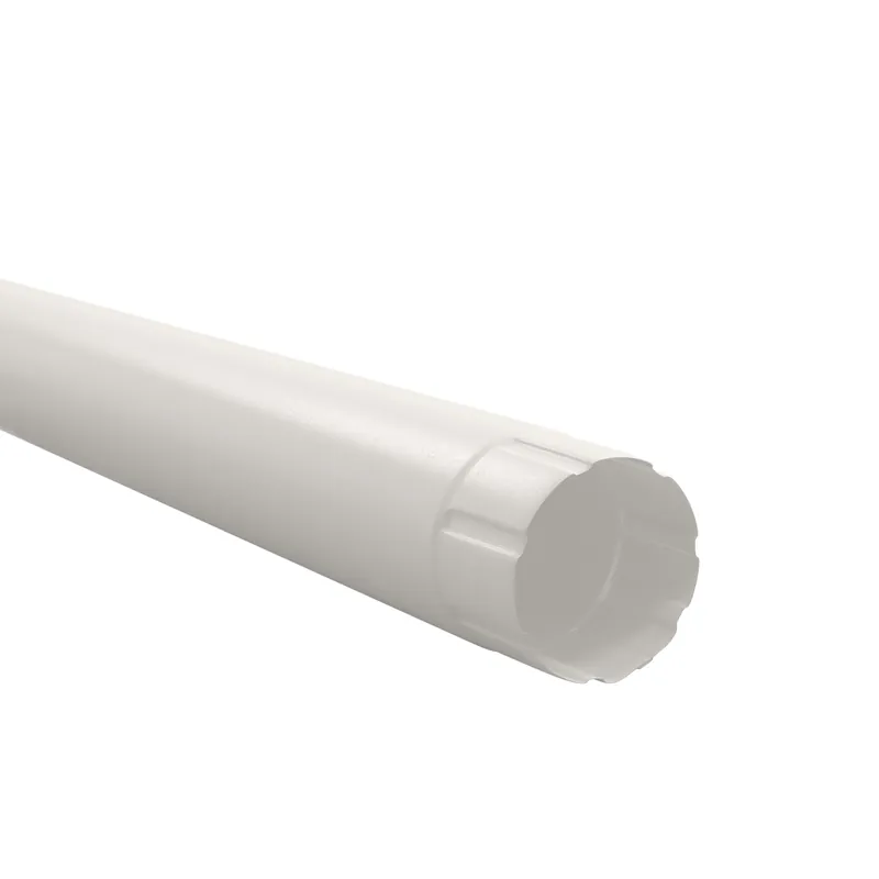BILKA GLOSSY Regenpijp | 100mm | 3 m | RAL 9010 Wit | Tweezijdig glossy gecoat