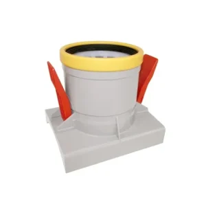 pvc knevelinlaat, 1x manchet