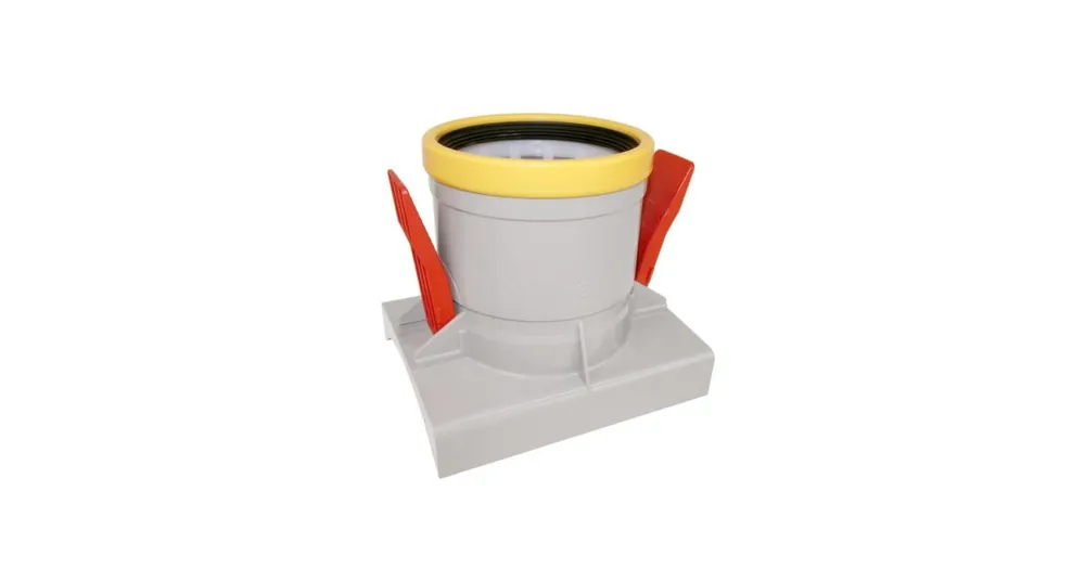 pvc knevelinlaat, 1x manchet