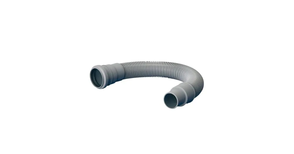 flexibele afvoerslang, mof x spie