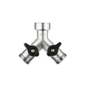 Geka push-fit 2-weg ventiel, 2x buitendraad