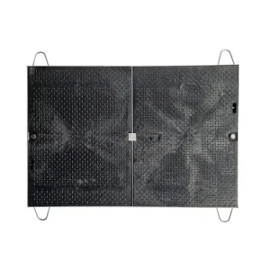 CARSON staalframe met HDPE deksel, 915 x 610mm