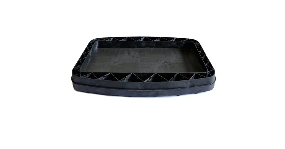 CARSON bodemplaat met ring, 1310 x 610mm