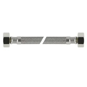Bonfix flexibele rvs aansluitslang 150 cm, 2x binnendraad