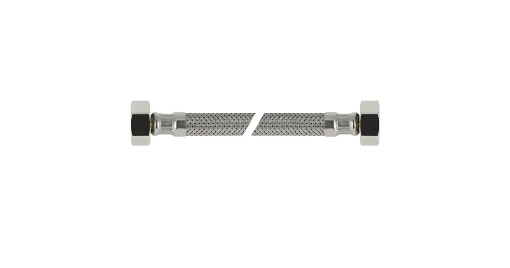 Bonfix flexibele rvs aansluitslang 150 cm, 2x binnendraad