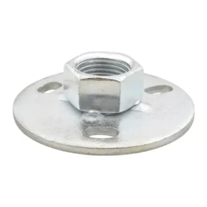 BIS muurplaat rond, 1x binnendraad