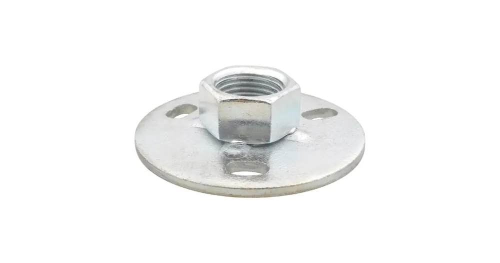 BIS muurplaat rond, 1x binnendraad