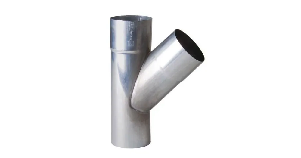 zinken hwa T-stuk 45 graden, 2x mof / 1x spie