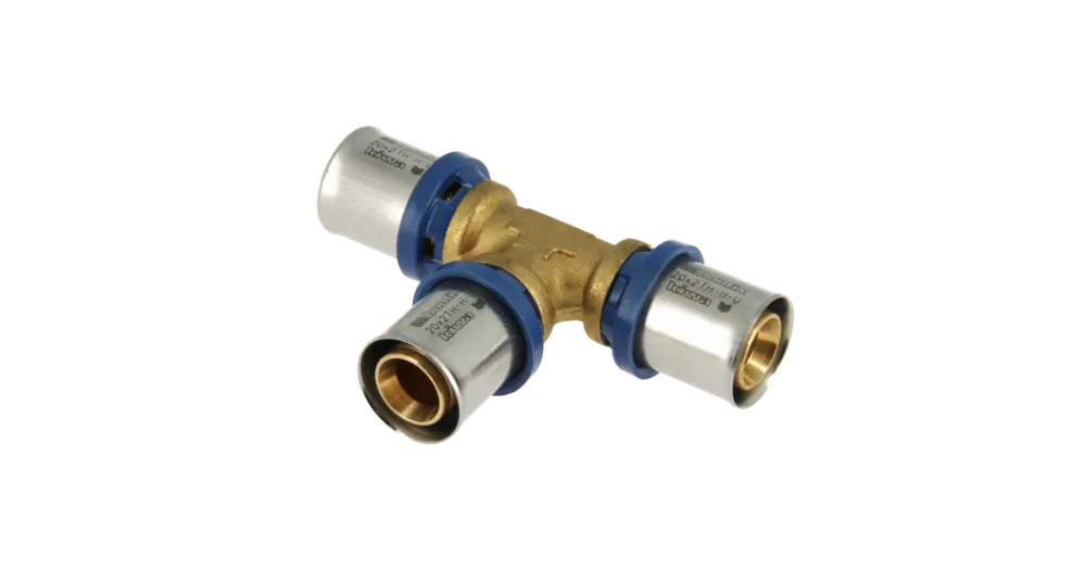 Bonfix alu-pers T-stuk, 3x pers