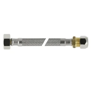 Bonfix flexibele rvs aansluitslang 35 cm, knel x binnendraad