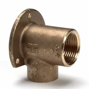 Bonfix messing soldeerfitting muurplaat laag, soldeer x binnendraad