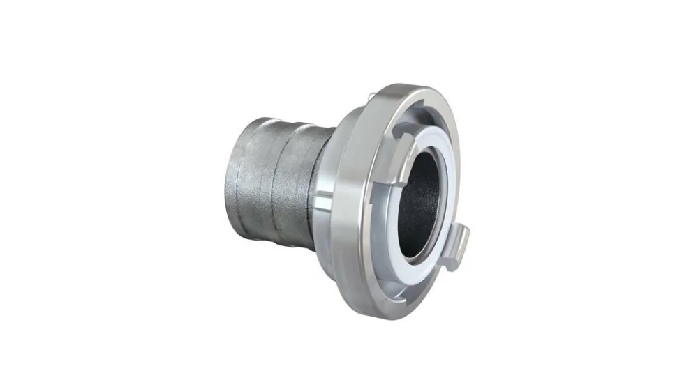 Storz aluminium koppeling met slangtule