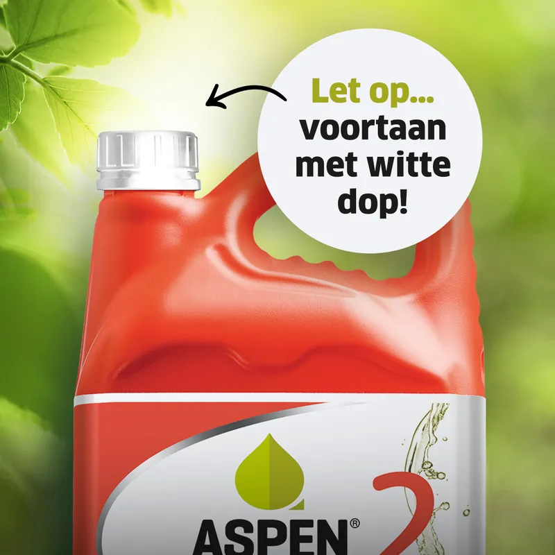 BRANDSTOF ASPEN 2T 5 LT ROOD