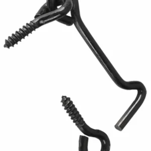 WINDHAAK L=120MM ZWART + LOS OOG