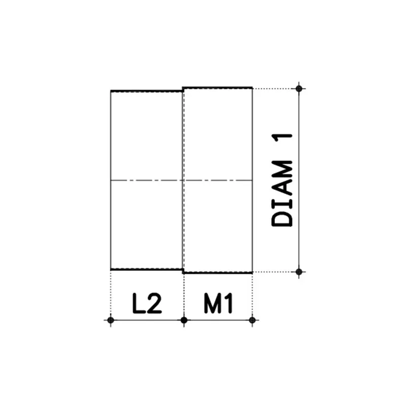 REPARATIEMOF PVC Ø 50MM