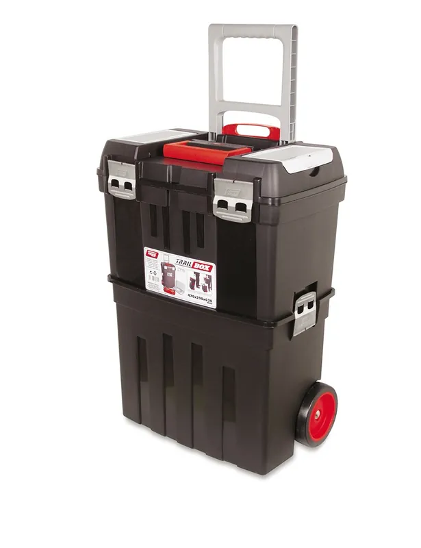 GEREEDSCHAPSWAGEN 58 470X290X630MM MET UITNEEMBARE BAK EN ORGANIZER