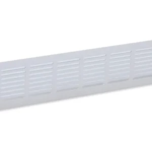 ALU PLINTROOSTER 400X80MM F1 ALUMINIUM