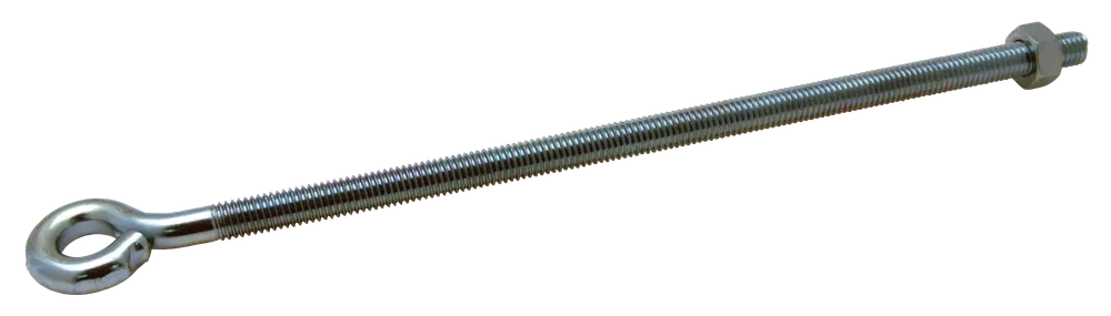 DRAADSPANNERS MET MOER M8X225 IJZER GEGALVANISEERD