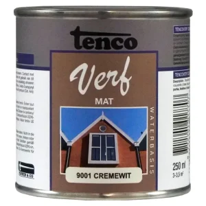 TENCOVERF WB MAT CREMEWIT 0,25L