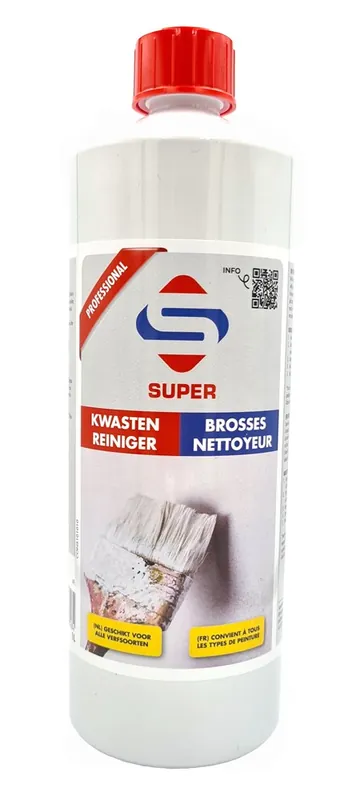 SUPERCLEANERS KWASTENREINIGER - 1 LITER
