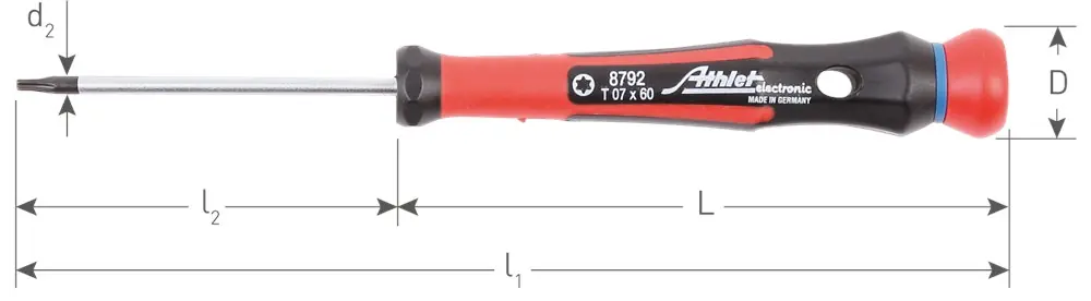 ATHLET 2C-ELEKTRONICA-SCHROEVENDRAAIER, TX 8X60
