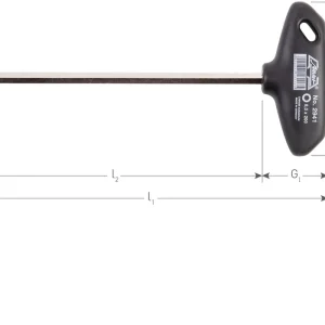 ATHLET STIFTSL.SET MET T-GREEP, 8-DLG., SW 2,0-10,0