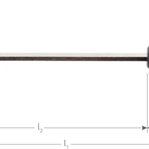 ATHLET STIFTSLEUTEL MET T-GREEP, SW 6X150