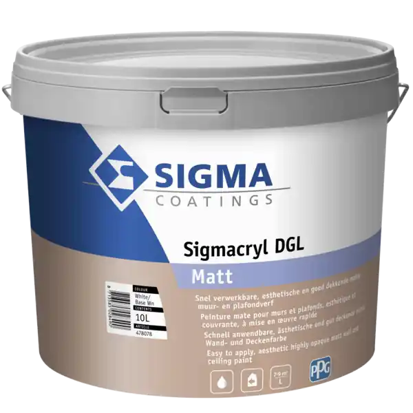 SIGMACRYL DGL MATT BASIS WN 10 LTR - 10 LITER