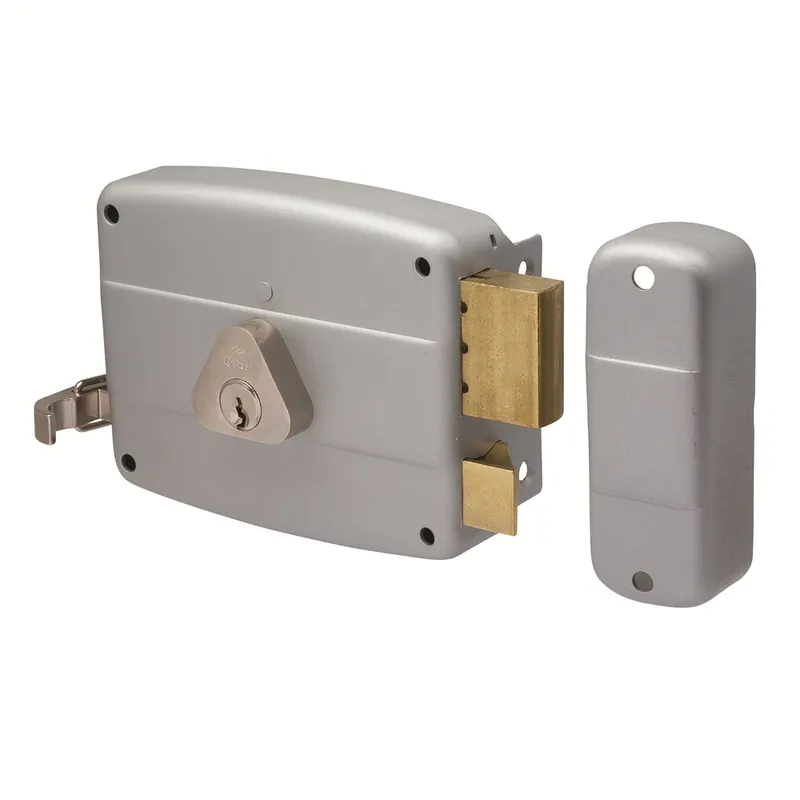 CISA OPLEGDEURSLOT/VASTE BUITENCILINDER/DM50/IN/DIN LINKS/ZILVER
