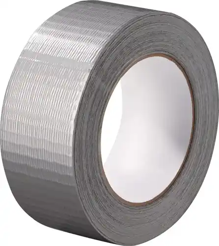 WEEFSELTAPE ZILVER LENGTE 50 M BREEDTE 48 MM WIEL TECWERK