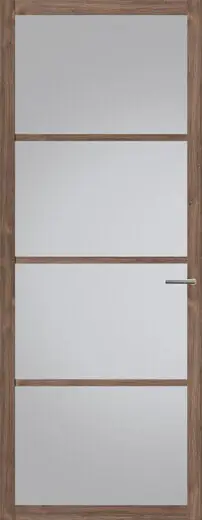 NDB900 SATIJNGLAS OPDEK RECHTS DONKER EIKEN LOOPSLOT PEFC% 880X2115