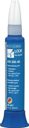 VOEGVERBINDING WEICONLOCK® AAN 306-48 550 NT MPA.S GROEN 50ML PEN WEICON