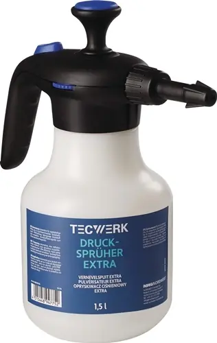 VERNEVELSPUIT EXTRA 1,5 L FPM-AFDICHTING, KUNSTSTOF-MONDSTUK TECWERK