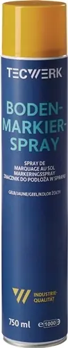 BODEMMARKERINGSSPRAY 750 ML GEEL SPUITBUS TECWERK