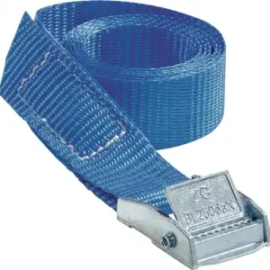 SJORBAND DIN EN 12195-2 LENGTE 1 M BREEDTE 25 MM MET KLEMSLOT LC OMDR. 250 DAN 5