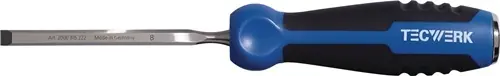 STEEKBEITEL SNEDEBREEDTE 16 MM MET SLAGKOP CHROOM-VANADIUMSTAAL TECWERK