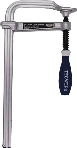 GEHEEL STALEN SCHROEFKLEM SPANWIJDTE 200 MM WERKBEREIK 100 MM 3C-GREEP TECWERK