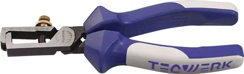 DRAADSTRIPTANG LENGTE 160 MM GEPOLIJST MEERCOMPONENTENHULZEN MET OPENINGSVEER PR